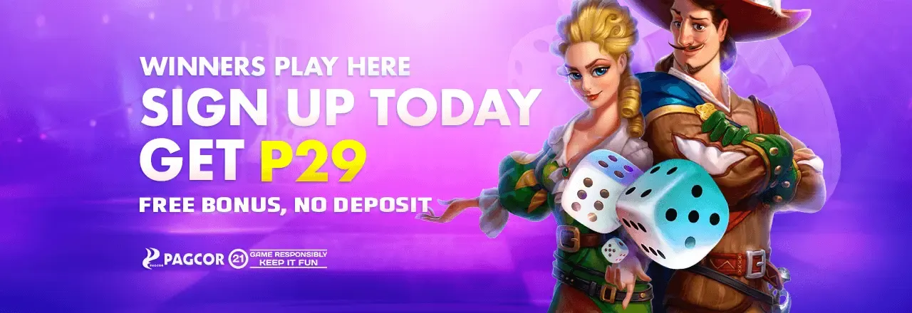 Free Sign Up Bonus P29